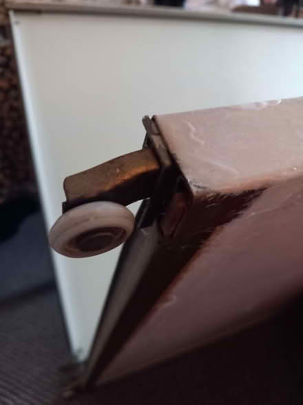 Photo of free 2 x 233cm x 74cm doors. Metal frame panels sliding doors. (Shirley SO15) #3