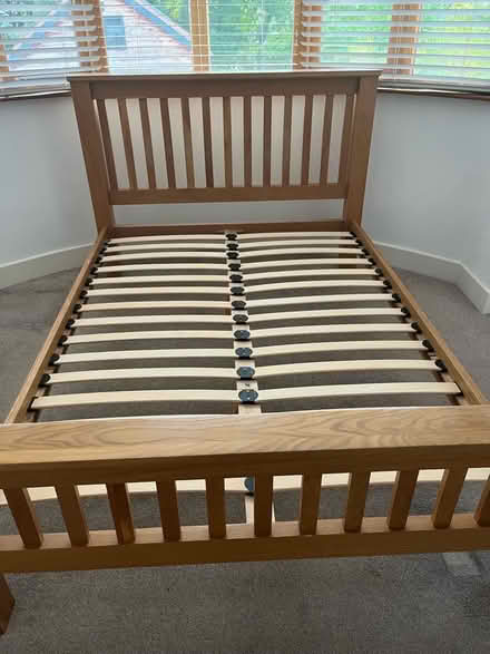 Photo of free Double wooden bed (Bridgnorth WV15) #1