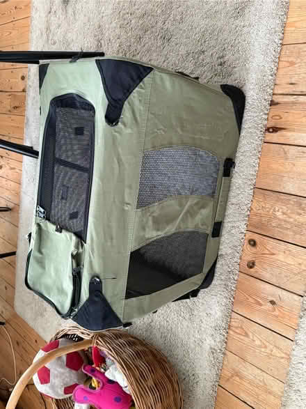 Photo of free Canvas folding dog crate (Crouch End N8) #3