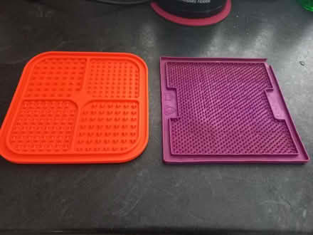 Photo of free Pair of lick mats (Wallington PO16) #1