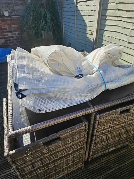 Photo of free Clear tarpaulin extra large (New Bradwell MK13) #2