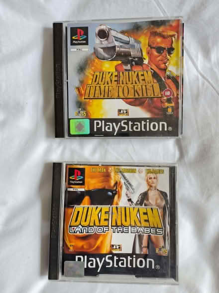 Photo of free PS1 Duke Nukem games (Shepton Mallet BA4) #1