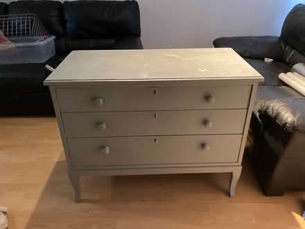 Photo of free Solid chest of drawers (UB4 hayes) #1