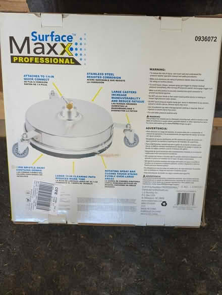 Photo of free Driveway/sidewalk cleaner (Oswego) #2