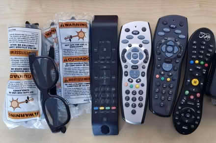 Photo of free Multiple Remotes+3D Glasses & Uniross NI-CD Battery Charger (Fernhill G45) #1