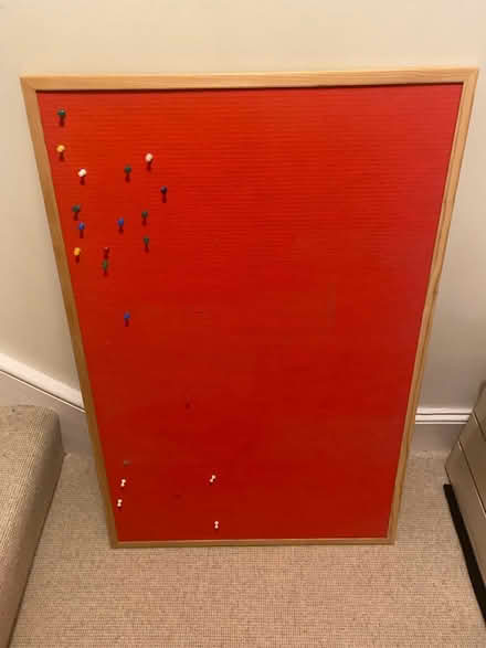 Photo of free Red pinboard (Widcombe, Bath) #1