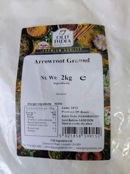 Photo of free Ground Arrowroot (DA7 Bexleyheath) #2