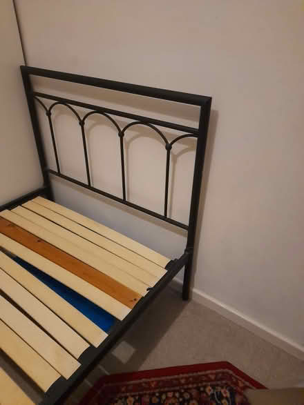 Photo of free Single bed frame (Woodgate B32) #1