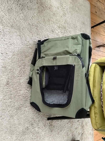 Photo of free Canvas folding dog crate (Crouch End N8) #1