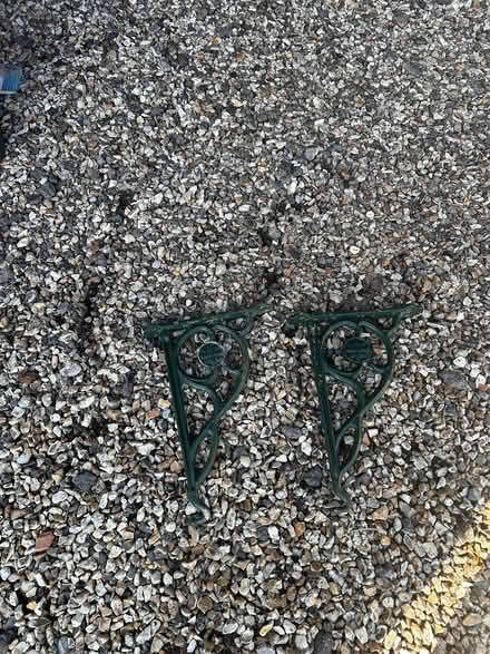 Photo of free Pair of wall bracket/ basket hangers. (Henfield BN5) #1