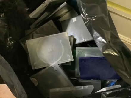 Photo of free DVD empty cases - 2 bin bags full (Chessington KT9) #1