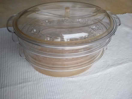 Photo of free Electric Steamer Bowls (three) and lid - unknown brand (Hatfield Peverel CM3) #2