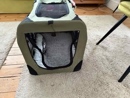 Photo of free Canvas folding dog crate (Crouch End N8) #4
