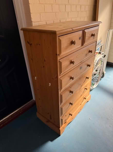 Photo of free Vintage pine chest of drawers (Carshalton SM5) #1
