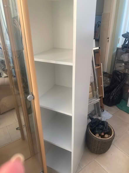 Photo of free White Ikea-style tall shelving unit (St. Georges TF2) #1