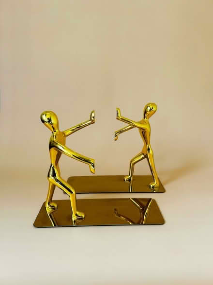 Photo of free Gold men bookends (Thornton Heath CR7) #1