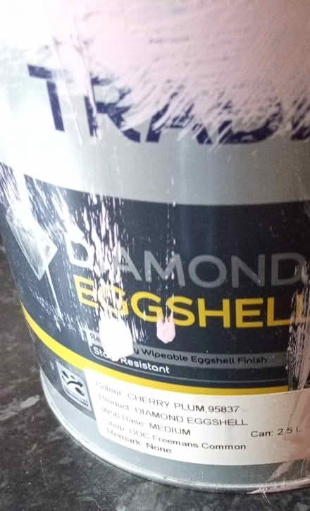 Photo of free Eggshell Paint 'Cherry Plum' (LE8 5AH) #4