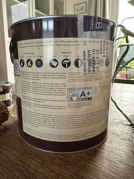 Photo of free Farrow and Ball wood paint (Crumlin) #3