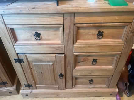 Photo of free Wood tv and drawers units (BA13) #2