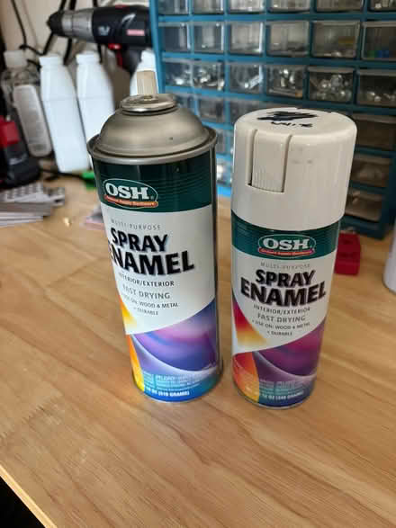 Photo of free White-ish Spray Paint (Near Panama Park) #1