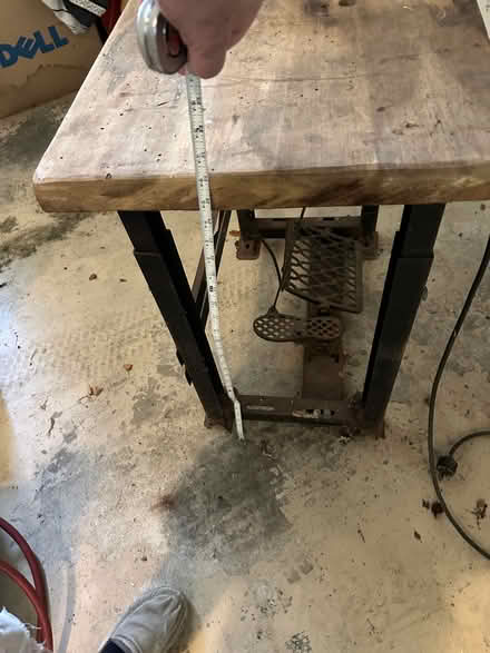 Photo of free Old Sewing Machine Table, Motor (Barrington) #2