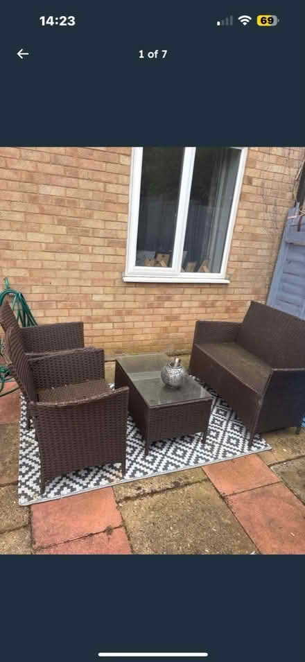 Photo of free Rattan furniture (Werrington) #1