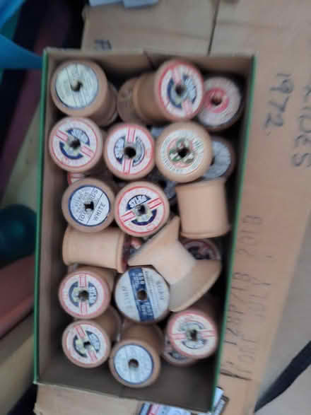 Photo of free Wooden cotton reels (GL51) #1