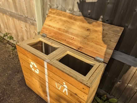 Photo of free Homemade Rustic Dual Kitchen Household Bin Bag / Bin (IP3) #4