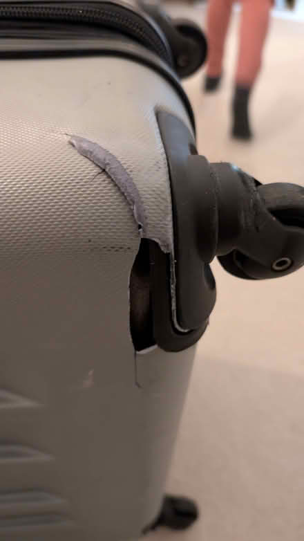 Photo of free Large hardshell suitcase (Wickham PO17) #2