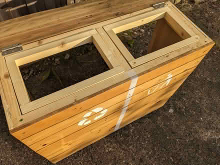 Photo of free Homemade Rustic Dual Kitchen Household Bin Bag / Bin (IP3) #2