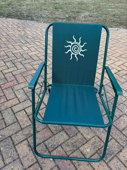 Photo of free Folding garden chair (Basildon SS16) #1