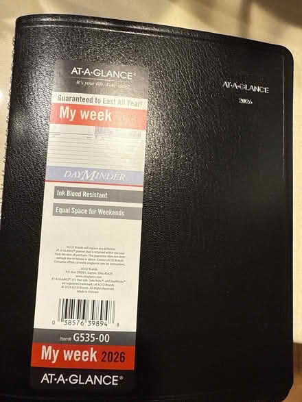 Photo of free Datebook unused 2026 (Willow Glen/San Jose) #2