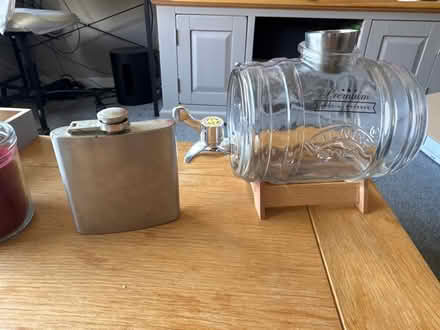 Photo of free Spirit decanter and hip flask (TN39 Bexhill) #1