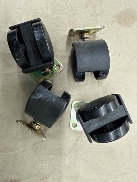 Photo of free Four castors (Weybridge KT13) #1