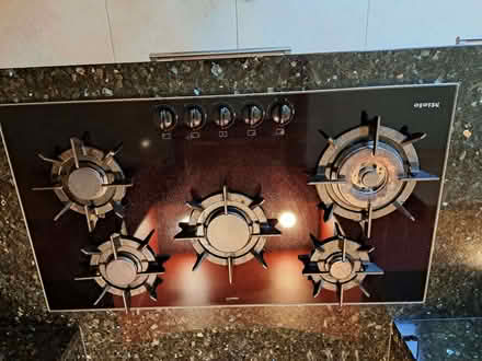 Photo of free Miele - 5 ring gas hob including 1 wok burner (Ightham TN15) #1