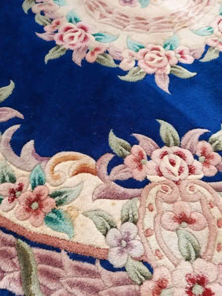 Photo of free Vintage circular fringed rug (Kidsgrove ST7) #2