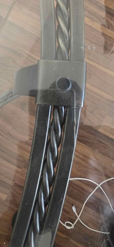 Photo of free Glass coffee table • Metal frame (Clapham Common) #3