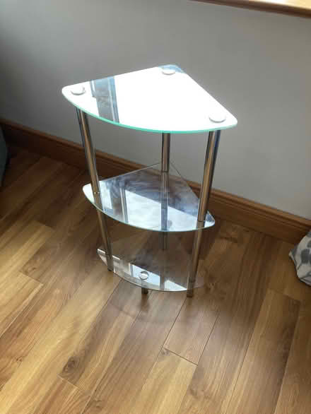 Photo of free Bathroom glass table (Donnybrook) #1