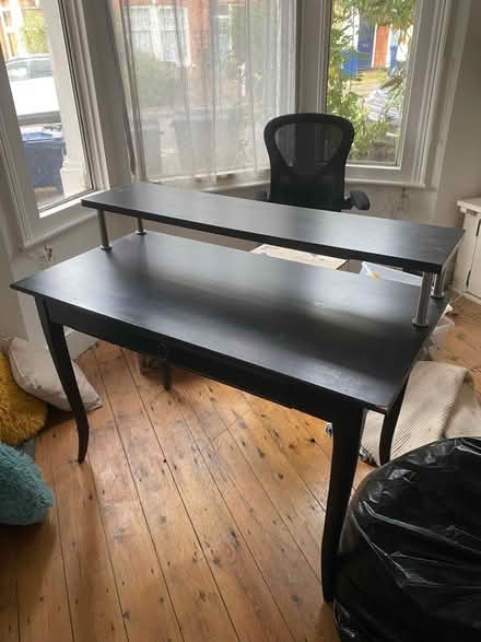 Photo of free Large desk with drawer and shelf (Sneinton) #1