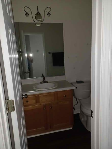 Photo of free Unframed bathroom mirror (east Woodstock) #1
