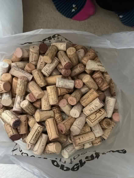 Photo of free Bag of wine corks (Crook DL15) #1