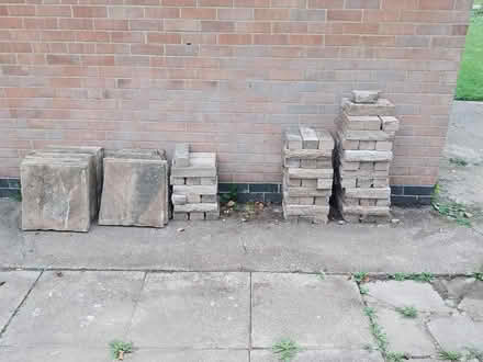 Photo of free Bricks and paving slabs (Allestree DE22) #1