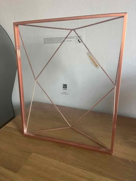 Photo of free Rose gold chrome standing frame (CR7) #1