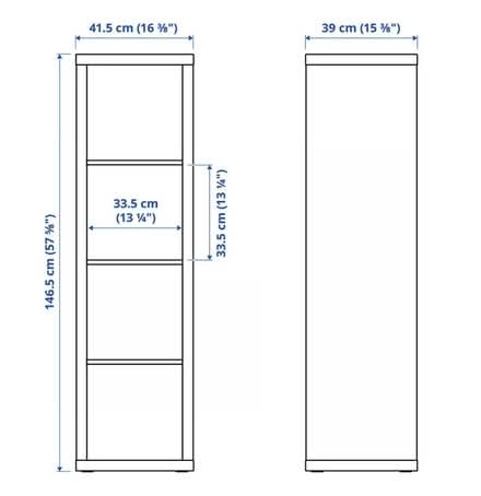 Photo of Kallax / Slim Wardrobe (East Dulwich SE22) #2