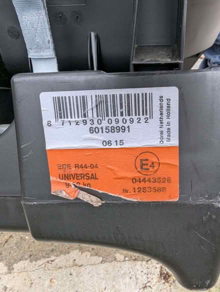 Photo of free Maxi Cosi Tobi Car Seat (The Nurserylands TW12) #2