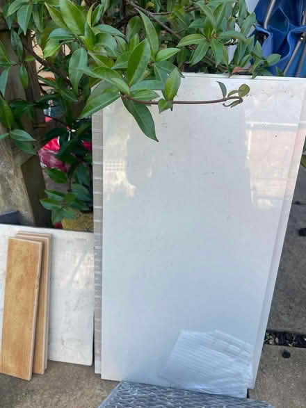 Photo of free white and grey/black tiles (Kentwood RG30) #1