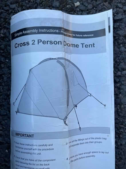Photo of free Small tent (Hoxton) #2