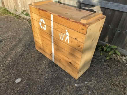 Photo of free Homemade Rustic Dual Kitchen Household Bin Bag / Bin (IP3) #1