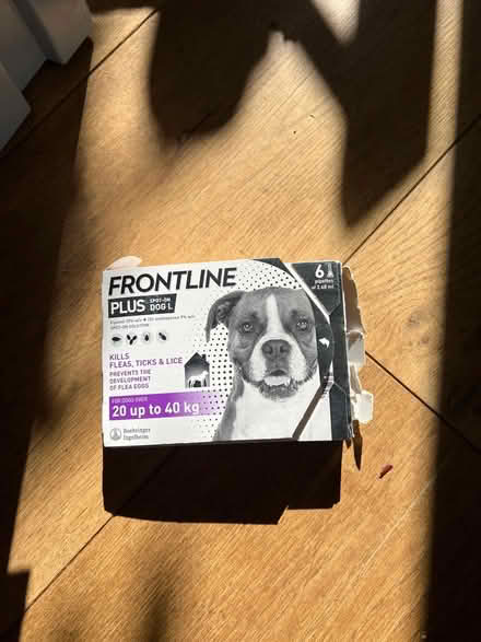 Photo of free Dog flea medication (CR2) #1