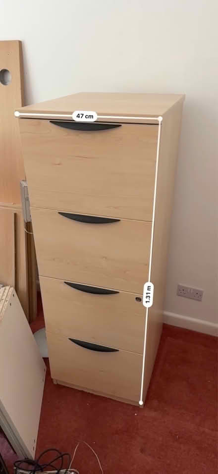 Photo of free 4 Tier Filing Cabinet (Paignton TQ3) #1